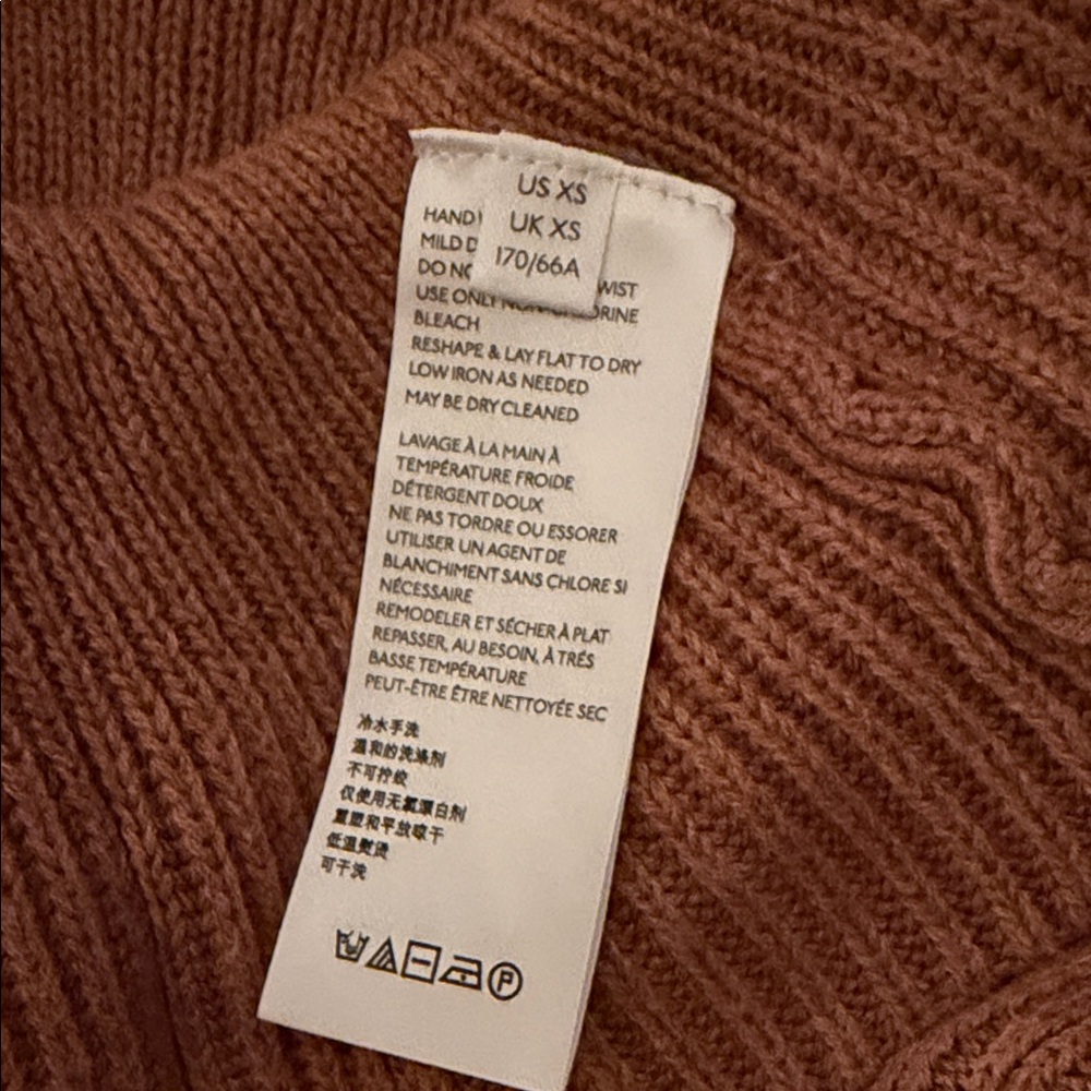Free People Brown Ribbed Skater Skirt - COCA Heather - Picture 8 of 10